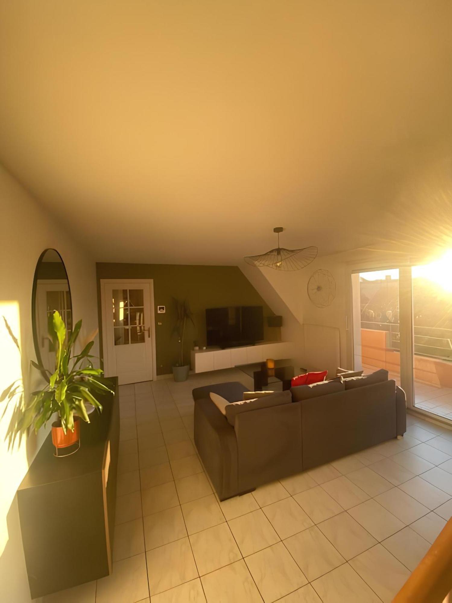 Superbe Duplex Proche Centre Ville Parking Gratuit Кольмар Экстерьер фото